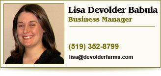 Email Lisa Devolder